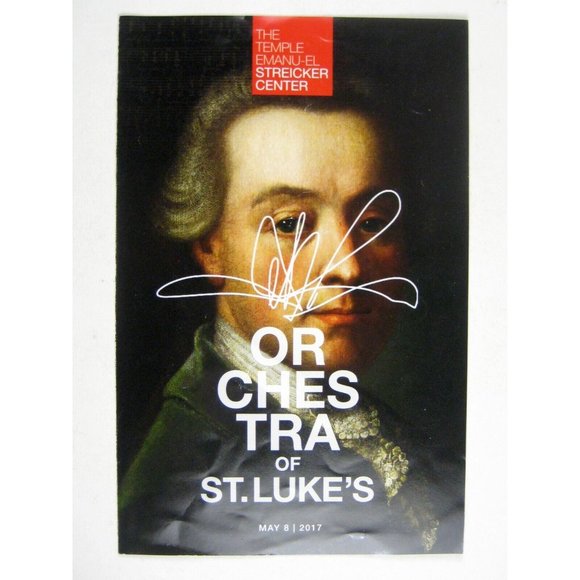 Temple Emanu El Streicker Orchestra of St. Luke's 2007 Program NYC Mozart - Picture 1 of 3